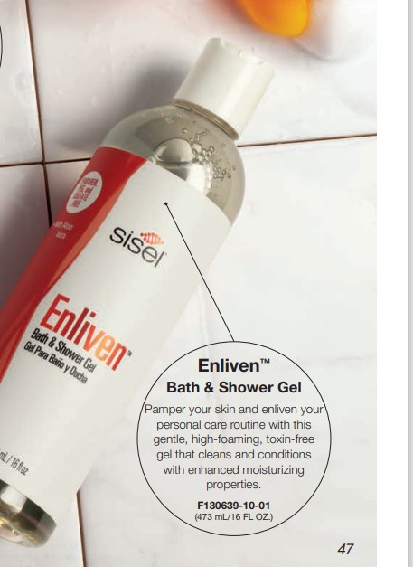 ENLIVEN™ BATH & SHOWER GEL - Leaves skin glowing and soft.
Contains zero toxins or phosphates.
Gentle enough to use everyday.
Provides the perfect balance of hydration and freshness. Can also be used for a Great #bubblebath #bubblebaths sisel.net/sizzlenow