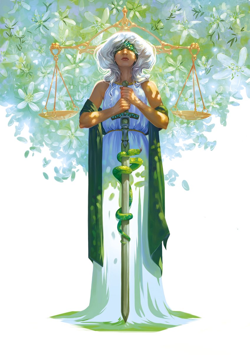 Helene_Lenoble's tweet photo. Hello everyone! Here is the colored version of the card of the Justice, that I made for my upcoming tarot deck.
@JookpubStock posed for me, and it was big help especially for the hands!
#thejustice #tarotcard #thejusticetarot #tarot #tarotart https://t.co/8NdQVVQpc4