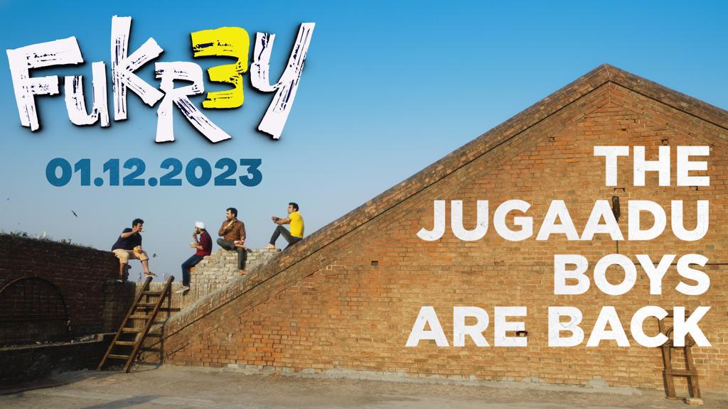 Get ready for 1st Dec to witness the return of #Fukrey gang to the screen with #Fukrey3. The makers brought  a special unit on the eve of the 10th anniversary of #Fukrey to revisit the fun, madness, and nostalgia. 👇🏼
youtu.be/_FSObm3jqVE
#jJugaaduBoysAreBack  #10YearsOfFukrey