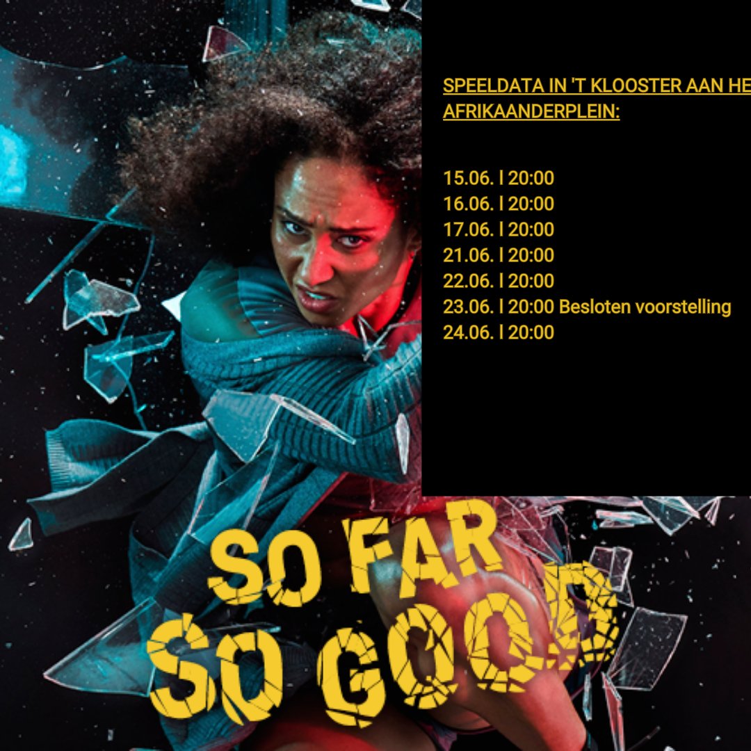 'So Far So Good' speeldata in juni: