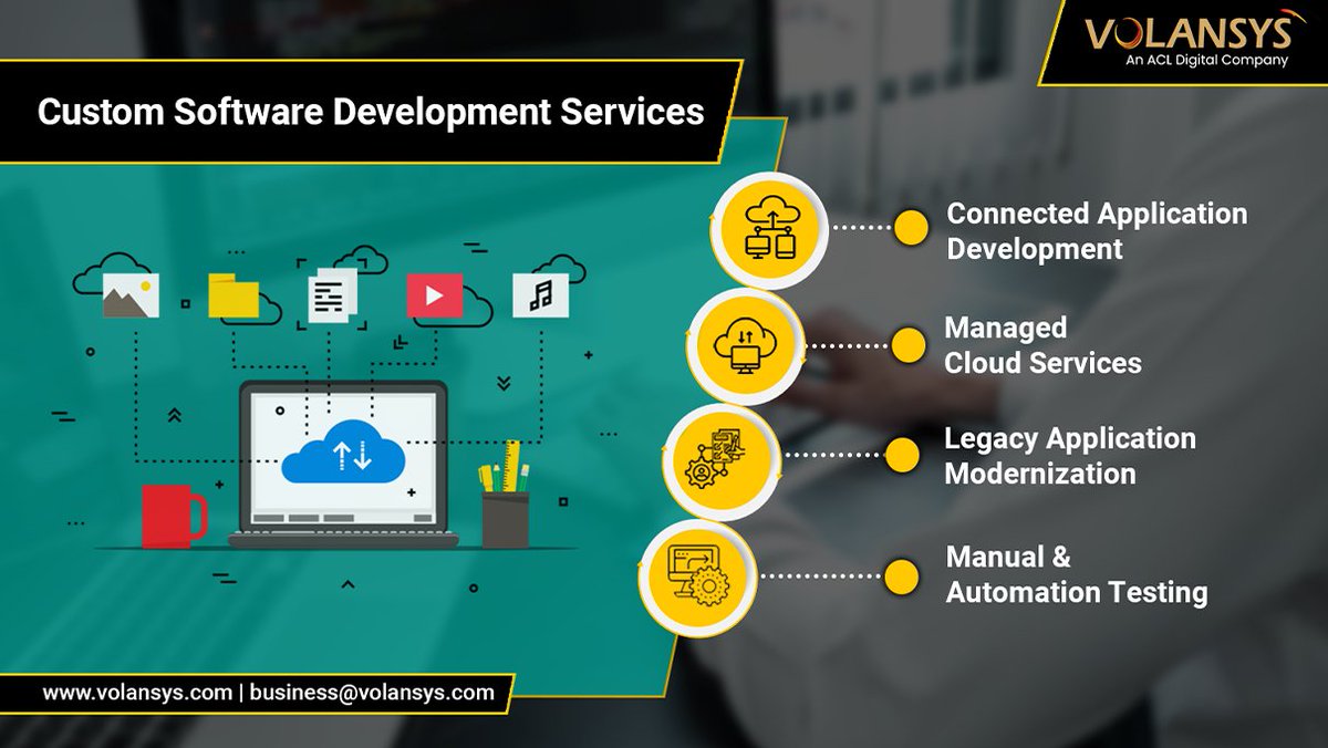 volansys's tweet image. VOLANSYS helps OEMs drive digital transformation by providing #softwareengineering services from #connectedapplications, #cloudservices to AI/ML services, #qualityengineering and more. 

Read more: bit.ly/44i2K0r  

#engineeringservices #software