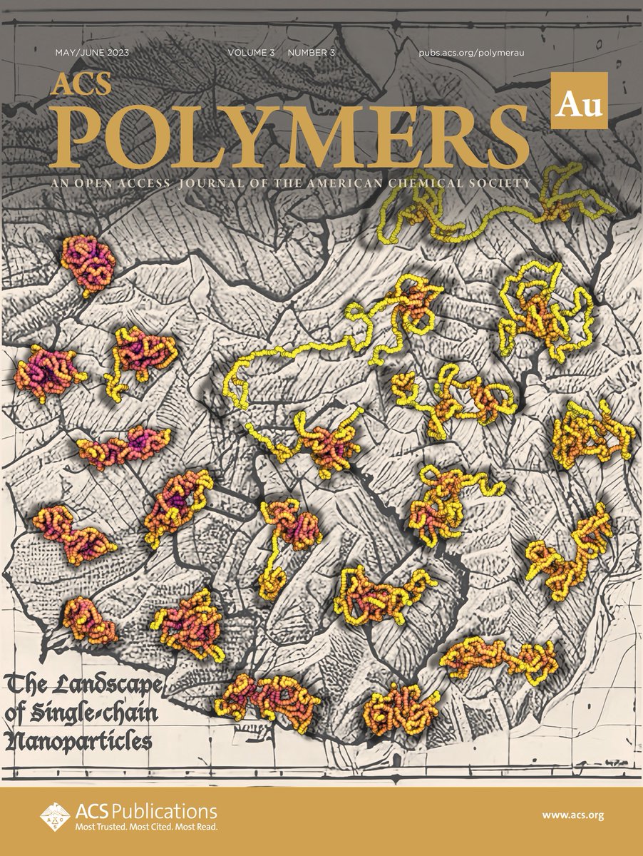 Michael Webb (@xmwebb) on Twitter photo Our cover art in ACS Polymers Au related to sequence patterning effects for single-chain nanoparticles. Although not a conscious thought during design, we love how the tone turned out with the journal's color scheme #MyACSCover
article here: pubs.acs.org/doi/full/10.10… Our cover art in ACS Polymers Au related to sequence patterning effects for single-chain nanoparticles. Although not a conscious thought during design, we love how the tone turned out with the journal's color scheme #MyACSCover
article here: pubs.acs.org/doi/full/10.10…