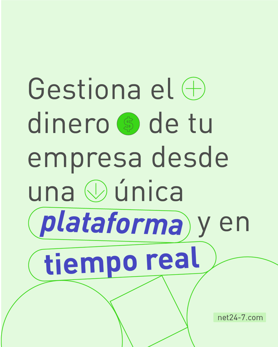 net247fintech's tweet photo. ¡Optimiza la gestión financiera de tu empresa en tiempo real con nuestra plataforma única!

Controla ahora todos los activos de tu negocio y simplifica tus operaciones.

#GestiónFinanciera #PlataformaEnTiempoReal #ÉxitoEmpresarial https://t.co/KJBxGw8ySs