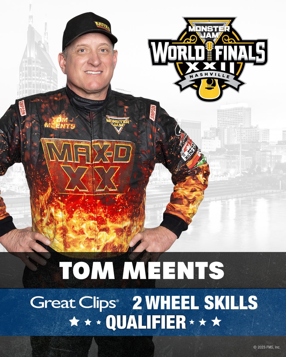 Here are your eight World Finals XXII Great Clips 2 Wheel Skills Qualifiers  

Purchase your tickets to World Finals XXII today  feld.ly/ajxym5

#MonsterJam #RoadToWorldFinals #MJWFXXII