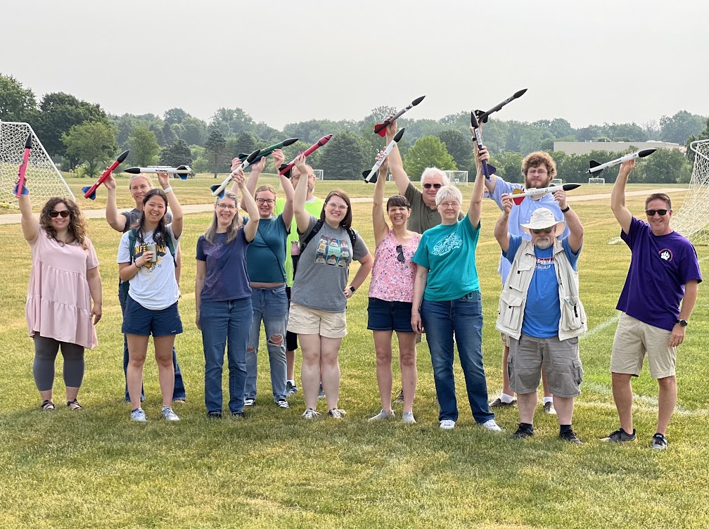Learning Technology Center (LTC) (@ltcillinois) on Twitter photo Ground control to Major Tom, these teachers have achieved liftoff!🚀🚀
Round of applause for these <a href="/UofIllinois/">University of Illinois</a> Rocketry workshop participants, who sent up their hand-built rockets this morning with varying payloads to test their anticipated altitude - just like their students😌 Ground control to Major Tom, these teachers have achieved liftoff!🚀🚀
Round of applause for these <a href="/UofIllinois/">University of Illinois</a> Rocketry workshop participants, who sent up their hand-built rockets this morning with varying payloads to test their anticipated altitude - just like their students😌