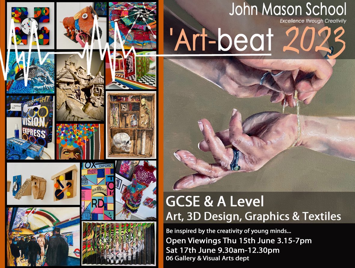 SBrinkley71's tweet photo. Come and see the beautiful exhibition @JohnMasonSchoo1 https://t.co/MQwXQchnOq