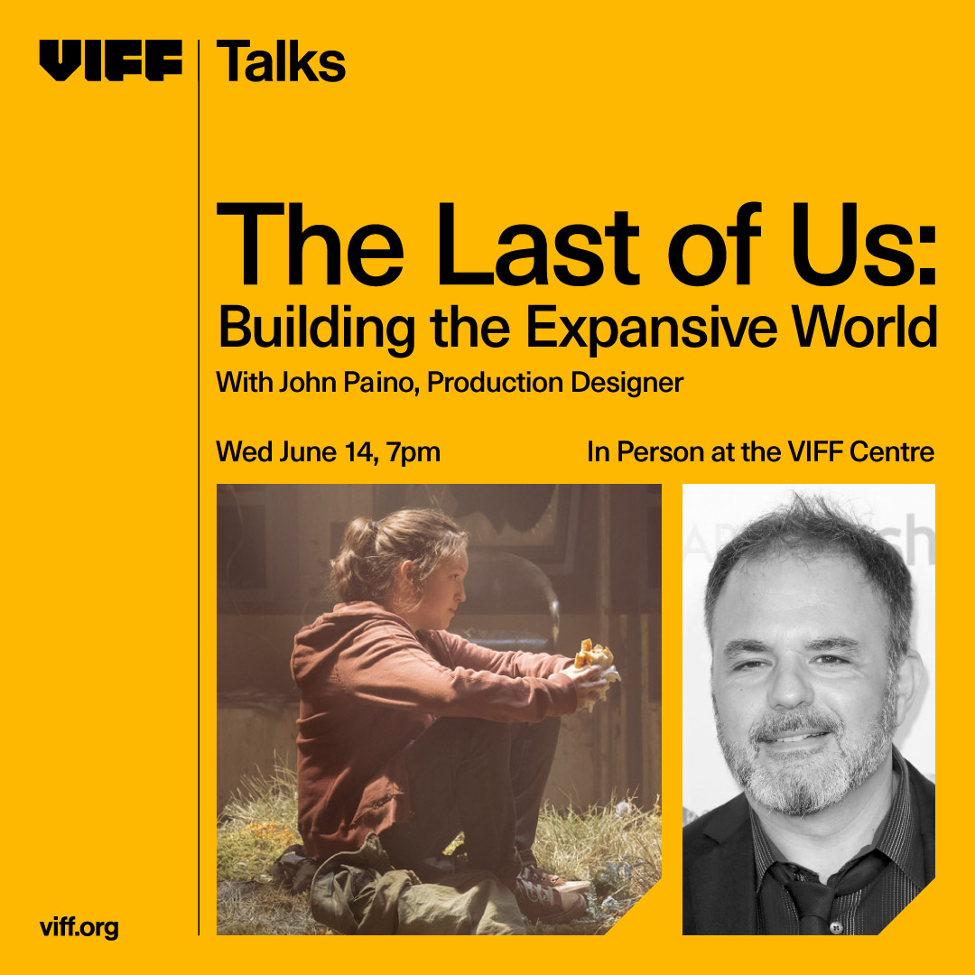 VIFFest's tweet photo. Today's the day! Production designer John Paino comes to to discuss the inspirations and decisions that brought THE LAST OF US to life on the small screen.
Got a question you'd like answered by John? Tweet them below 👇!
#VIFFTalks https://t.co/AyeUNt9XJM