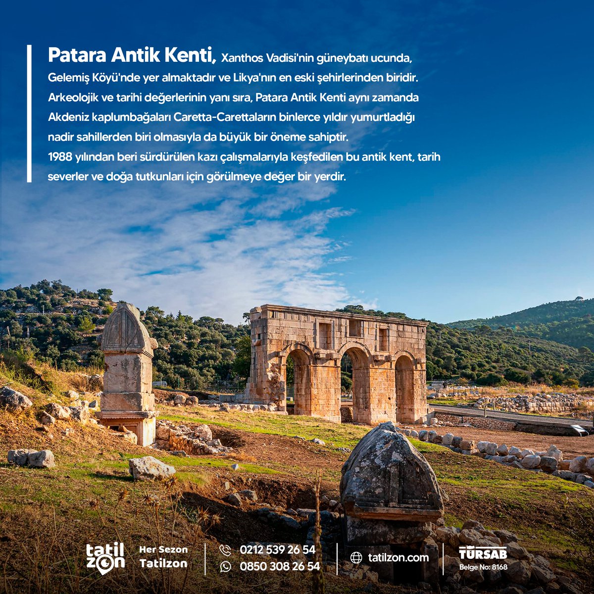 🌍 Keşfedilecek bir antik hazine: Patara Antik Kenti 🏛️ #Patara #AntikKent #Tarih #Arkeoloji #Gezi #Keşif #GeziRehberi #Turkiye #TravelGram #Tatil
