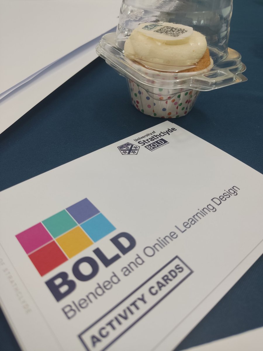 Surely the best session of the day: #blended and online #learning design approach + a cake! 
<a href="/QAAtweets/">QAA</a> #ETConf23 <a href="/QAAScotland/">QAA Scotland</a>