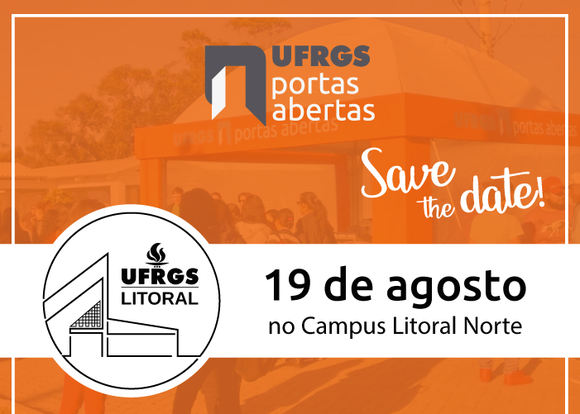 🌊🏖️🐳UFRGS Portas Abertas no Campus Litoral tem data definida - Evento ocorrerá no dia 19 de agosto, das 8h às 14h. Ceclimar também terá atividades para estudantes: bit.ly/portaslit