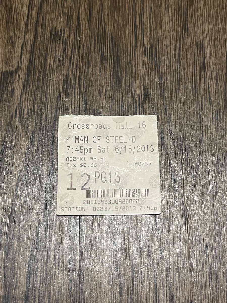 UncannyKam's tweet photo. 'Man of Steel' is 10 years old today! One of the best movie experiences of my life. There was nothing like it at the time, and frankly nothing else has been like it sense.
 An absolute timeless film 💫 https://t.co/dICq5HRJc9