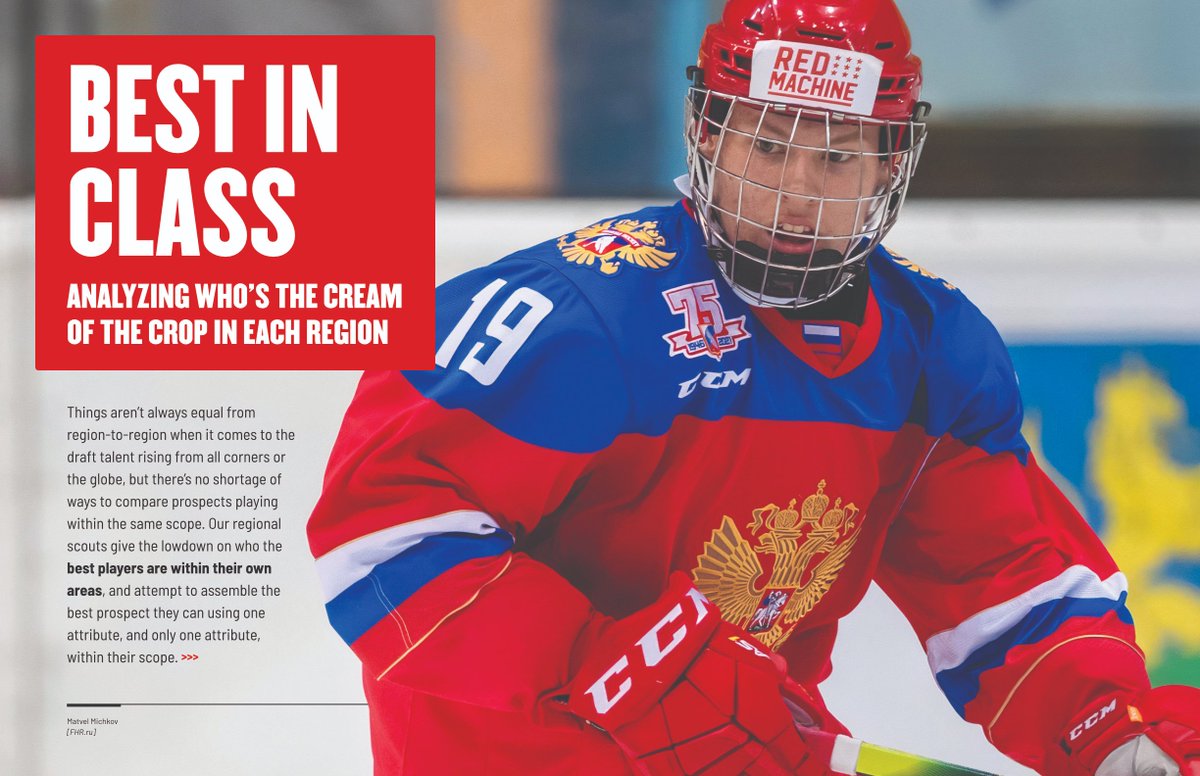 FCHockey's tweet image. What features can you expect in our 2023 #NHLDraft Guide? We're glad you asked! Peep just a few of the features below, and order your copy today!

nhlentrydraft.com/guide/