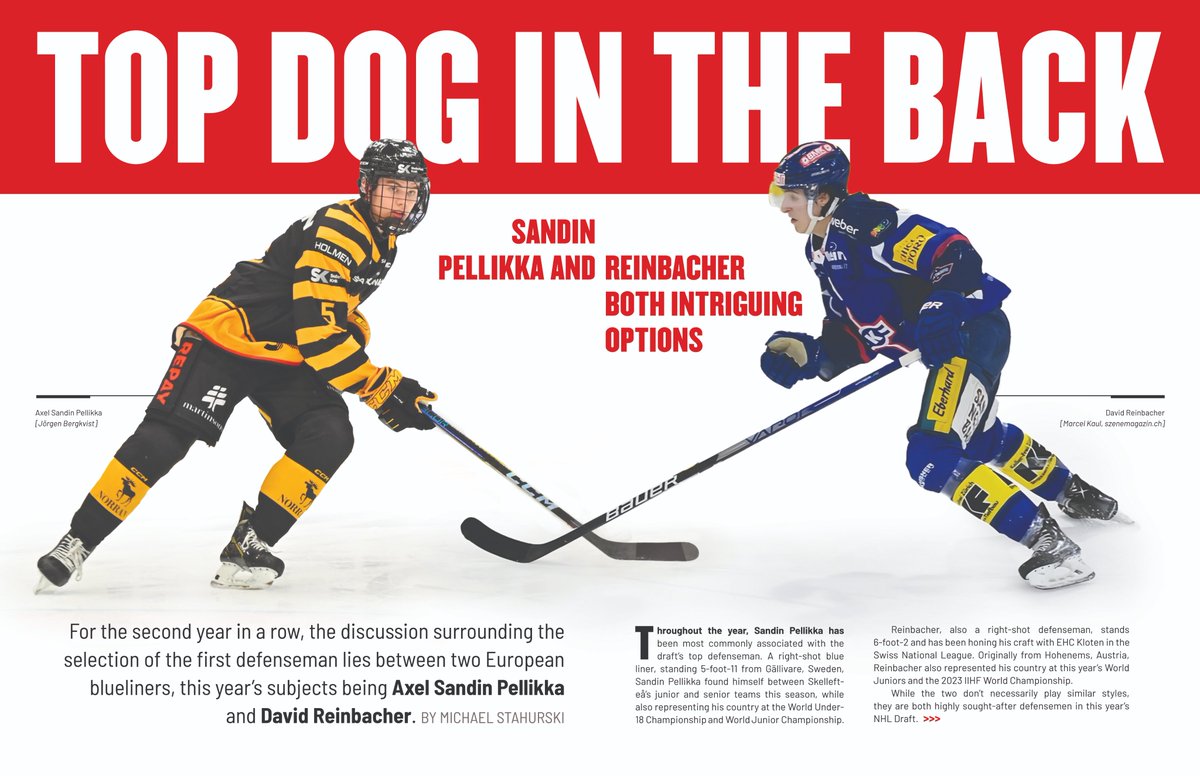 FCHockey's tweet image. What features can you expect in our 2023 #NHLDraft Guide? We're glad you asked! Peep just a few of the features below, and order your copy today!

nhlentrydraft.com/guide/