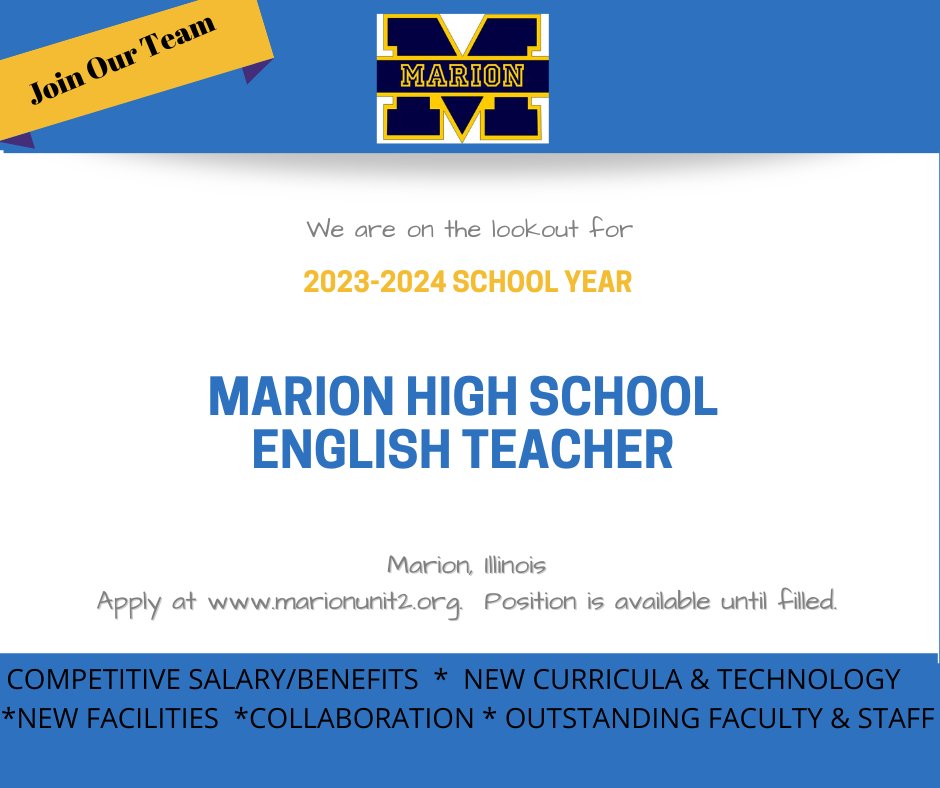 Marion Unit 2 Schls on Twitter: Marion Unit 2 Schls on Twitter: