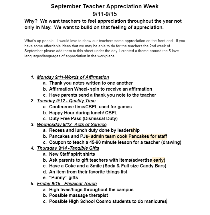 Working on this idea of Teacher Appreciation week twice a year. Thanks to the people that have begun collaborating. We're looking for more collaborators. Contact me. @AldineISD @TRod_Math13 @sherreedjohnson @Only1sheleah @ShekaDow @VerniqueMathis @drgoffney