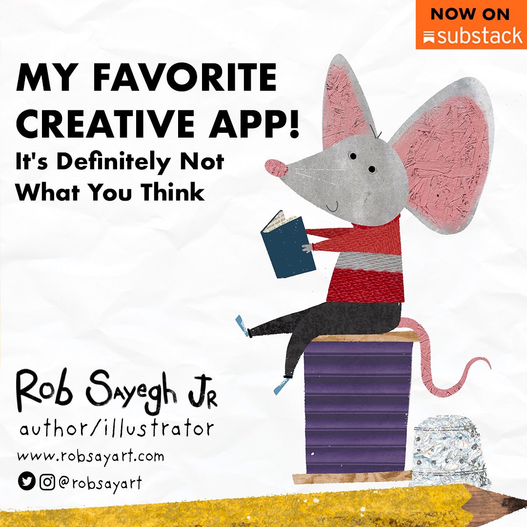 Rob Sayegh Jr.- #kidlitartist tweet media