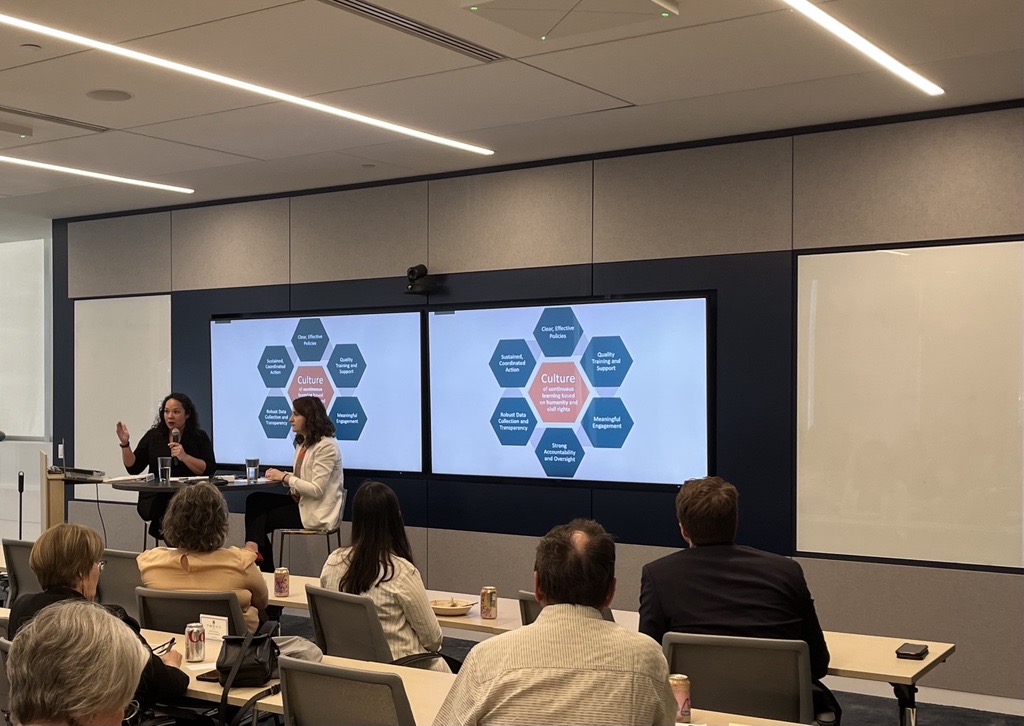 mnhumanrights's tweet image. Thank you @acslaw Minneapolis/St. Paul Chapter for inviting Commissioner Lucero and Deputy Commissioner Vaynerman to share how our Department is making transformational change through civil rights enforcement.