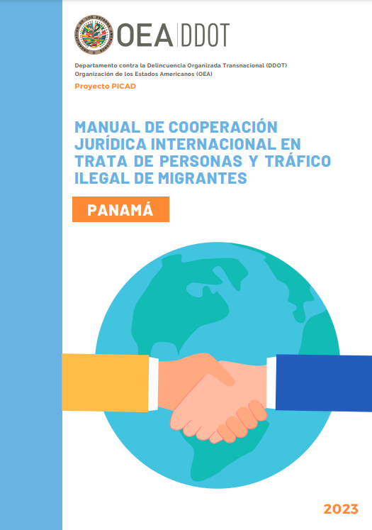 En el marco del proyecto #PICAD_OEA, el @OEA_DDOT publica el Manual de Cooperación Internacional para casos de #TrataDePersonas y #TráficoIlegalDeMigrantes en #Panamá🇵🇦, desarrollado con apoyo de @GAC_Corporate🇨🇦🌎
📕👉 oas.org/es/sms/ddot/do…