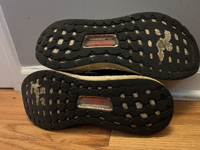 📣🚨 FOR SALE 📣🚨  2 pairs of well worn sneakers, $200 each. Domestic shipping included in price. If you