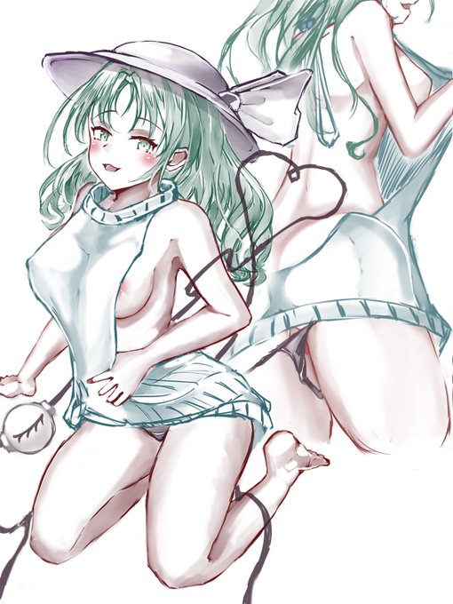 これは遥か古にかいた童貞を殺す服装備のこいしちゃん( ⌯'֊'⌯)

 #6月14日は無意識の日 