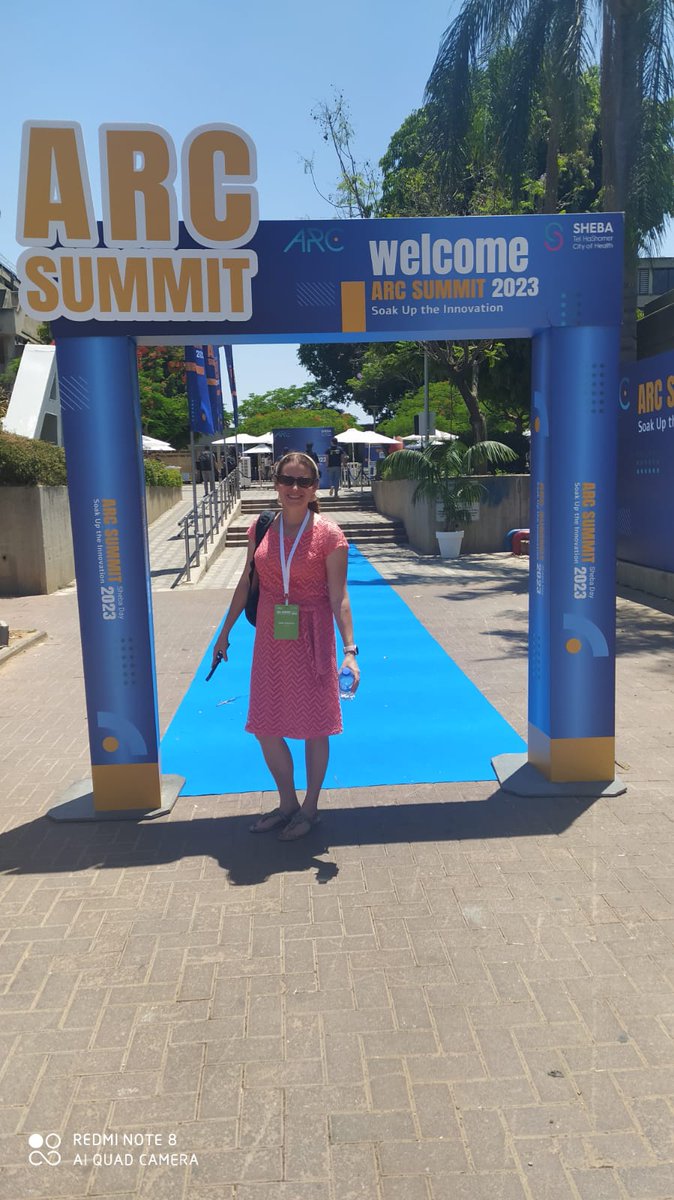 EllieSheva's tweet photo. An honor to meet @sklasko and discuss health transformation at the #ARCSummit at @sheba_medical.
It's not just talk...it's using creativity to implement true change for #Health equity.
The ARC Innovation Model is going global! @generalcatalyst #HealthTech #digitalhealth https://t.co/DYNWEPFJZT