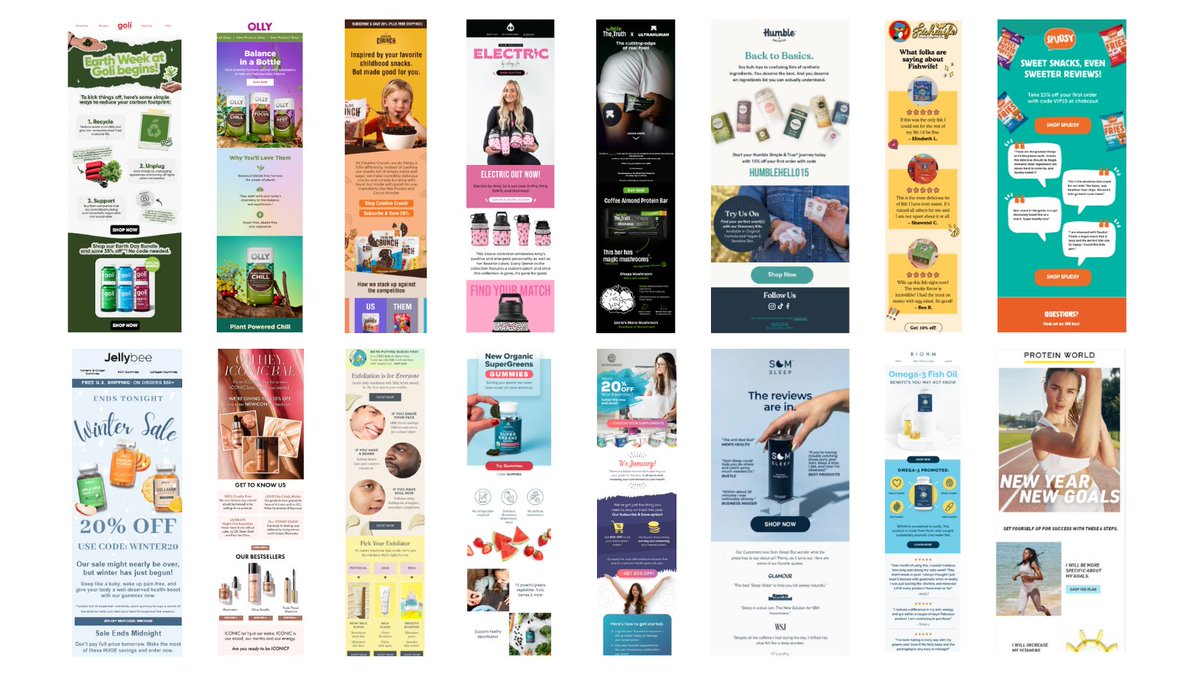 samidhawriter's tweet photo. I subscribed to 100 DTC health &amp; wellness stores to study their emails

And I was shocked to see that 70% of them were making 3 BIG mistakes🤯

Each is killing their:
• Deliverability
• engagement
• and sales 💰

Here’s a breakdown of what I found
And how to fix them ASAP: https://t.co/ctjpO9ZiW2