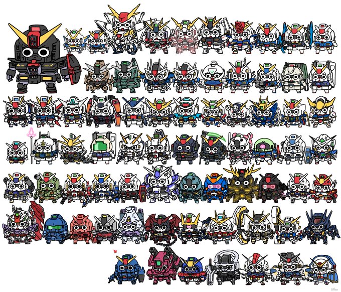 「rx-78-2 chibi」Fan Art(Latest)