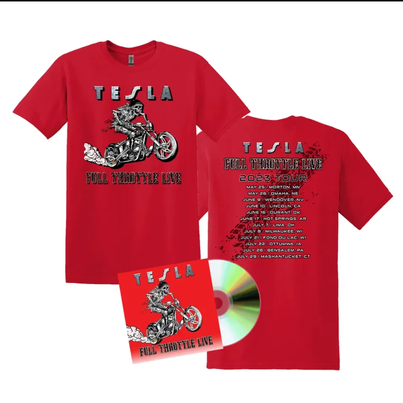 TeslaBand's tweet photo. Thanks for all your support in purchasing or streaming the new album! We have a FULL THROTTLE LIVE tee/CD bundle now available in our shop so check it out as well as other new apparel.
https://t.co/3bnvcxvRJg
#fullthrottlelive #newalbum #livealbum #teslatheband #Tesla https://t.co/CpvoiYLNgP