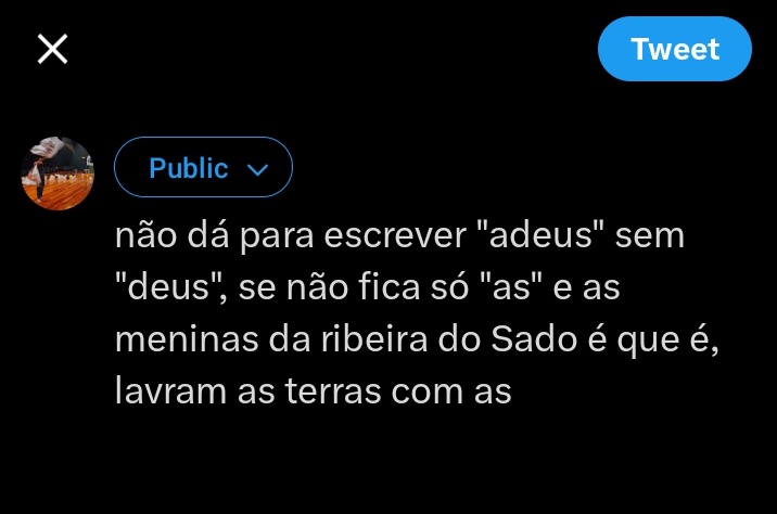 isto deveria ter sido tweetado