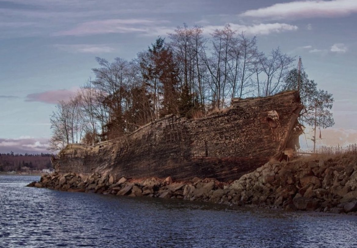 An abandoned WW1-era ship, known as La Merced, has found a new purpose as a protective breakwater. Originally an auxiliary schooner used during World War I, it later served in the lumber trade, shuttling between Portland and California. It was later modified to transport oil from…