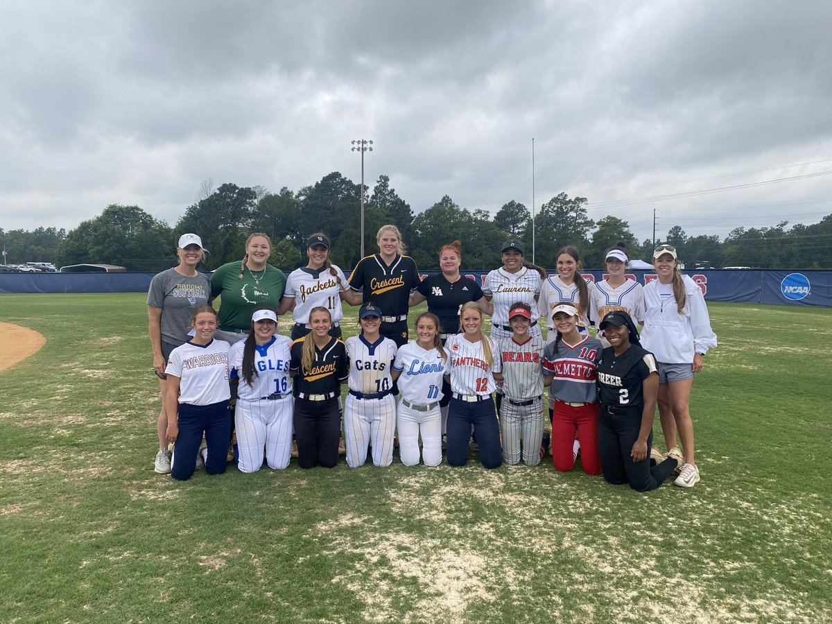 Such an honor to coach this amazing group of young ladies. They represented their schools exceptionally…so was impressed with each one of them. Thank you to SCCAWS for giving these girls the opportunity to play for their high school one last time. #NorthAllStars