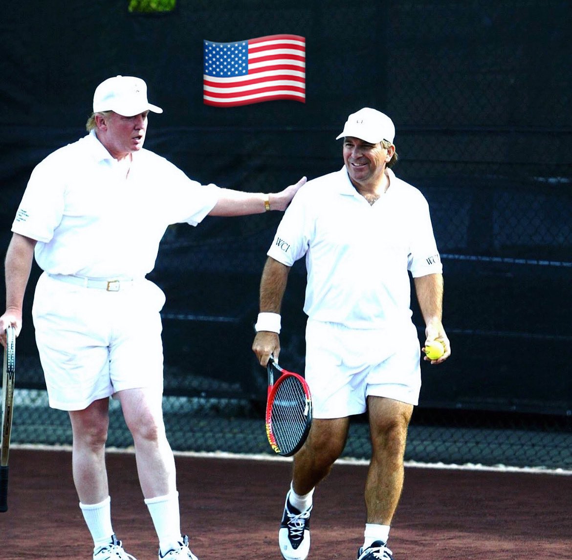 Happy Flag Day and happy birthday to President <a href="/realdonaldtrump/">Donald J. Trump</a>!  🇺🇸🎾🇺🇸 #PresidentTrump #DonaldTrump #HappyFlagDay #JohanKriek #JohanKriekTennisAcademy #JKTA #teamJKTA #elitetennisacademy #SeasonsOfBocaRaton
#JupiterBayTennisClub #PalmBeach #Florida #tennis