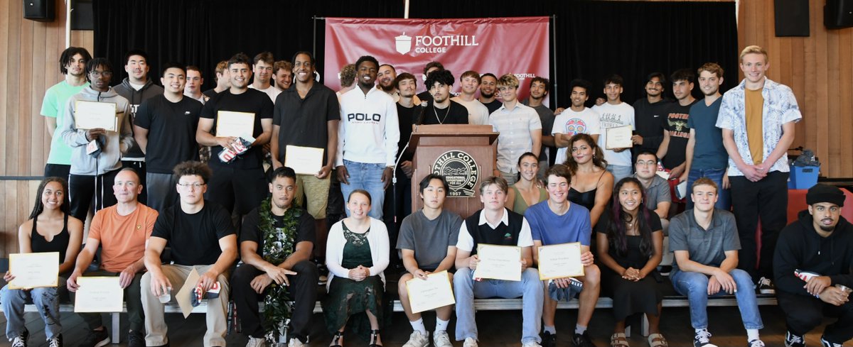 2023 Foothill College Athletics Scholar Athletes