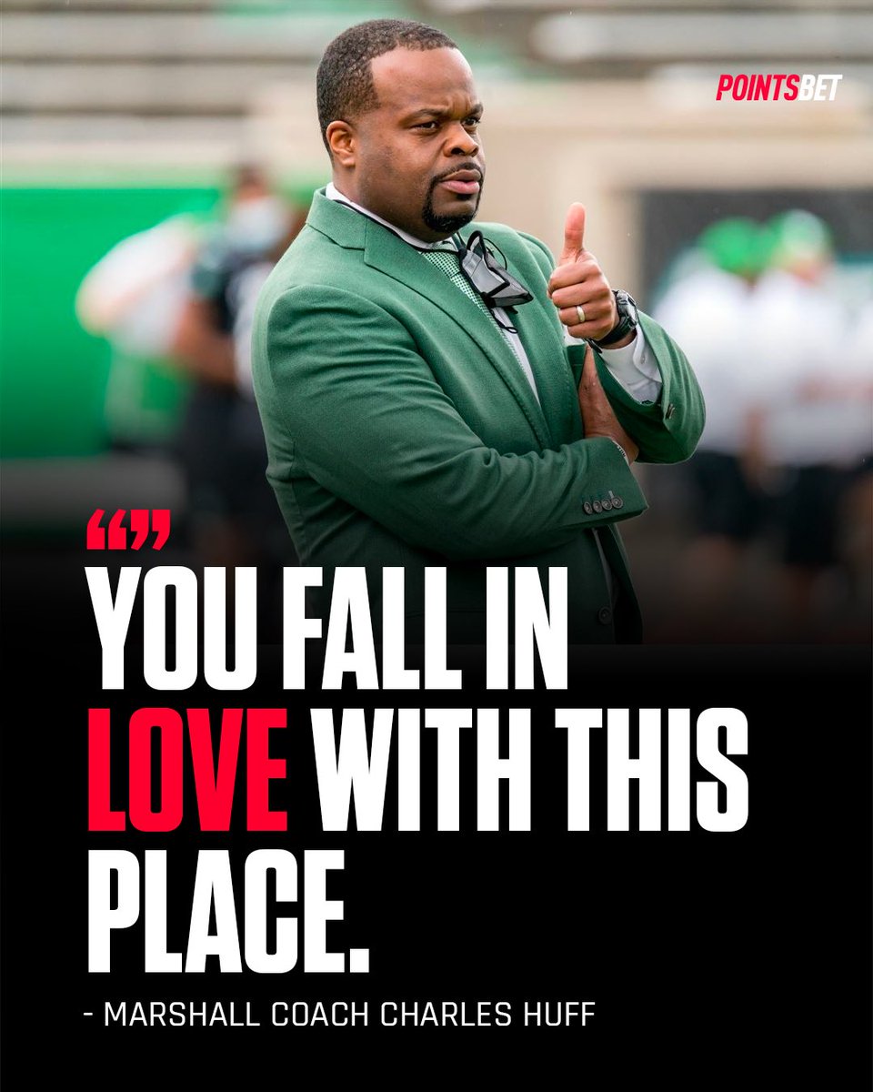 StraightLinePod's tweet image. Marshall is a special place. 

Full interview with @HerdFB coach @CoachHuff here: youtu.be/C_NNTPf4PSk