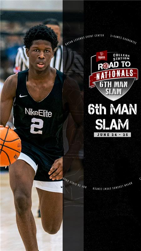 It may be heating up but so is the competition! Our 6th Man Slam in College Station is around the corner! Sign up on our website today!