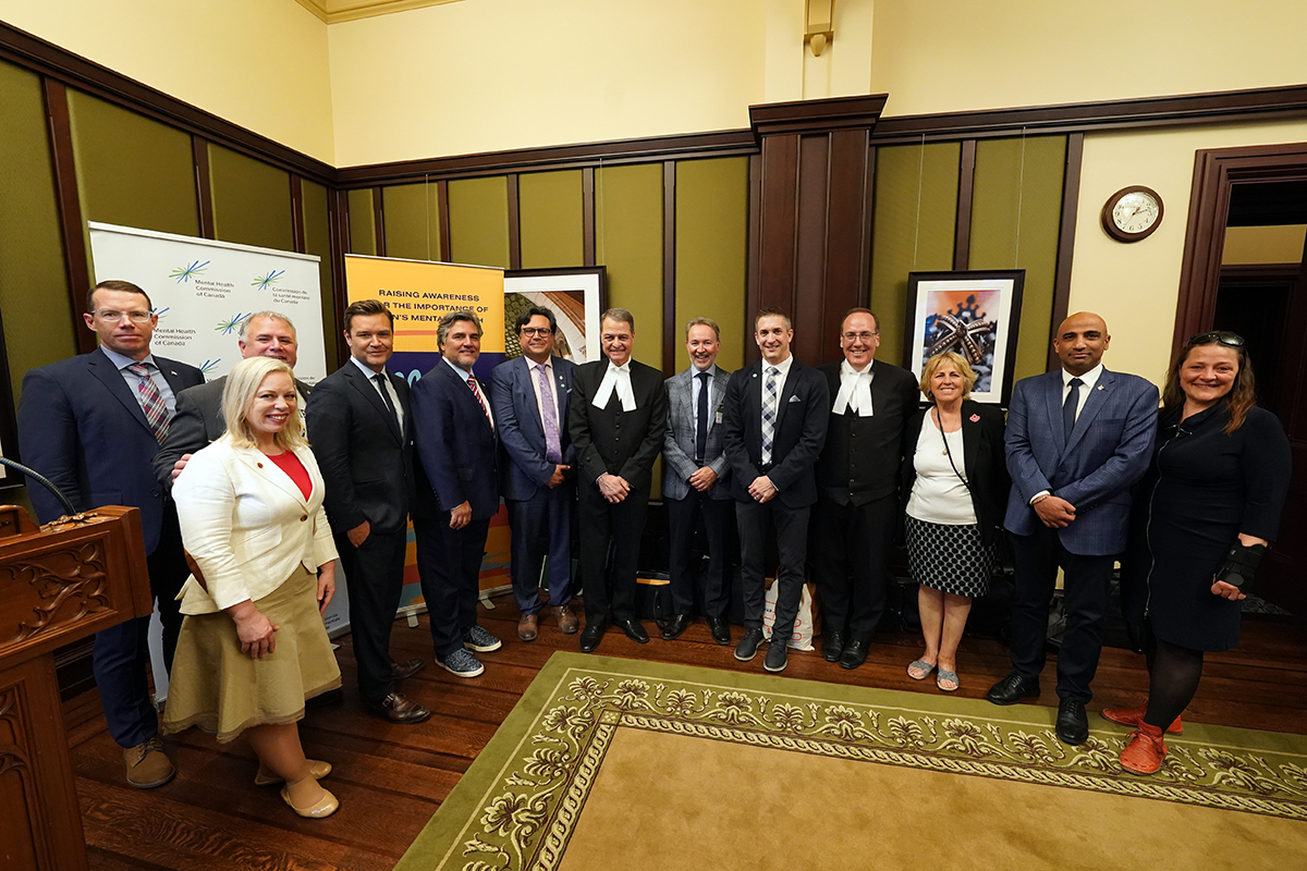 J’ai co-présidé la réception annuelle pour la fête des Pères sur la Colline avec <a href="/MajidJowhari/">Majid Jowhari</a>, <a href="/jeneroux/">Matt Jeneroux</a>, <a href="/JulieVignolaBL/">Julie Vignola</a>, <a href="/luctheriaultbq/">Luc Thériault</a> et <a href="/GordJohns/">Gord Johns</a>. Poursuivons le dialogue sur la santé mentale des hommes et des pères. <a href="/hidadfoundation/">Hi Dad Foundation</a> <a href="/CSMC_MHCC/">La Commission de la santé mentale du Canada</a>