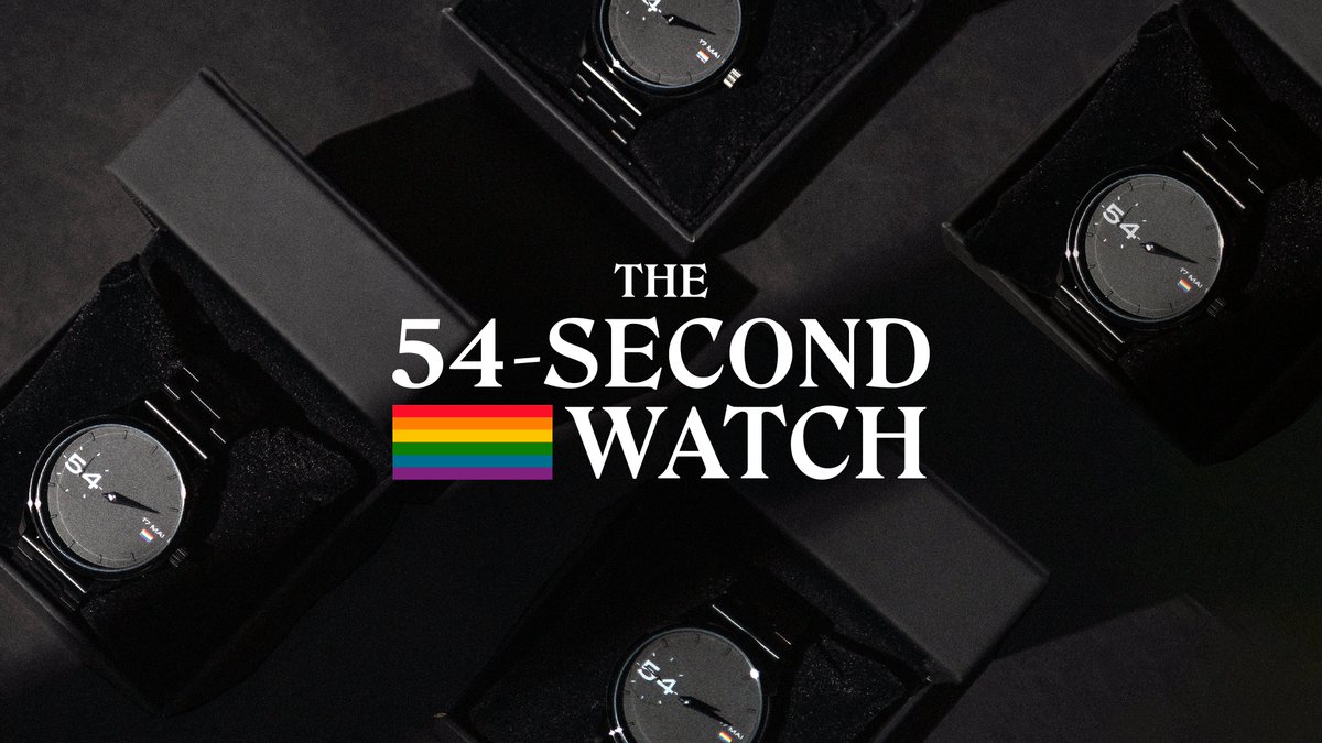Congratulations to Havas CX Montreal for their Clio Awards bronze win for 'The 54-Second Watch.' Around the world, LGBTQ+ people face daily violence. To denounce this injustice, we designed an object just as unfair, a watch that loses a decade over one lifetime.