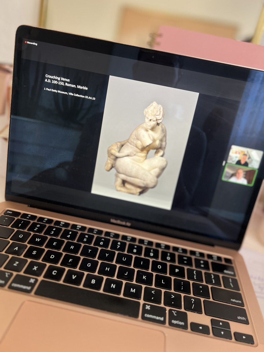 Great webinar by <a href="/GettyMuseum/">Getty</a> on the aesthetics of body fat in Greek and Roman sculpture