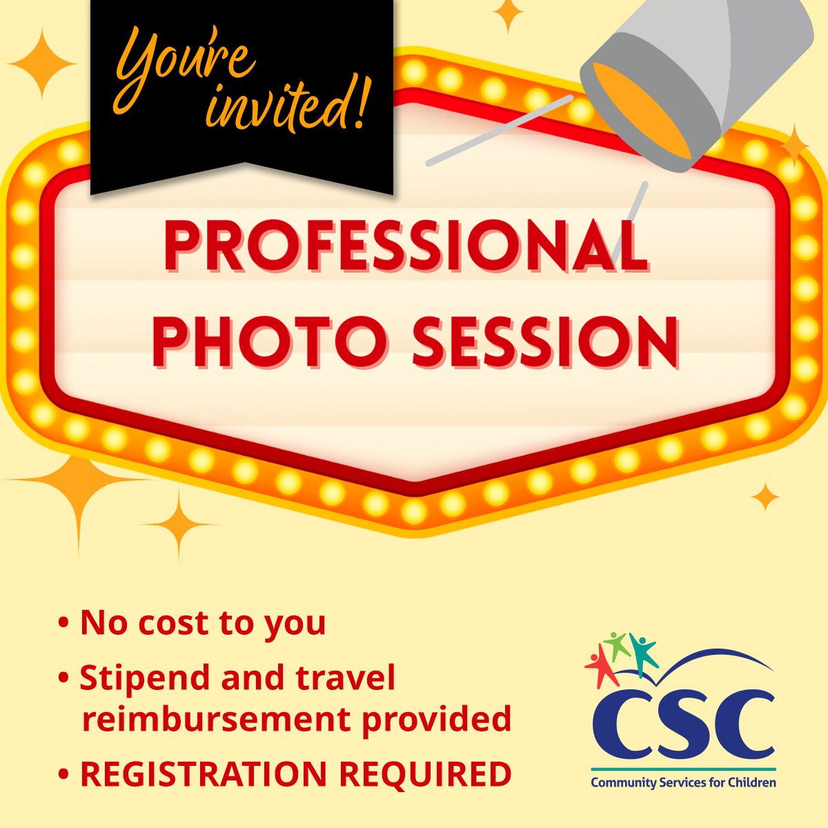 cscinc_org's tweet photo. Pregnant and parenting families of children up to age 6 are invited to participate in a FREE professional photo session! Registration required: https://t.co/ULqcjnAjOI #CSC #ECCS #OCDEL https://t.co/9VsnNSigYM