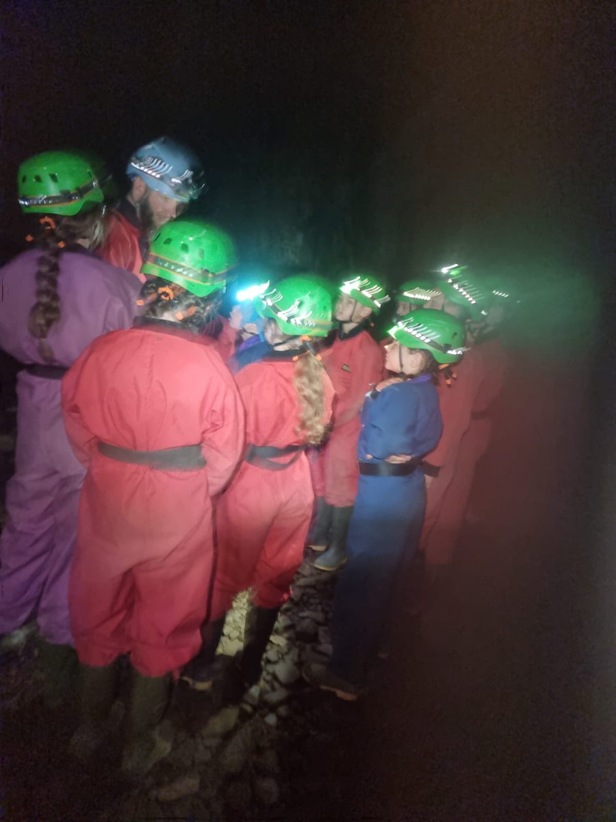 Mrs Schofield's group have been underground exploring today and had an amazing time!