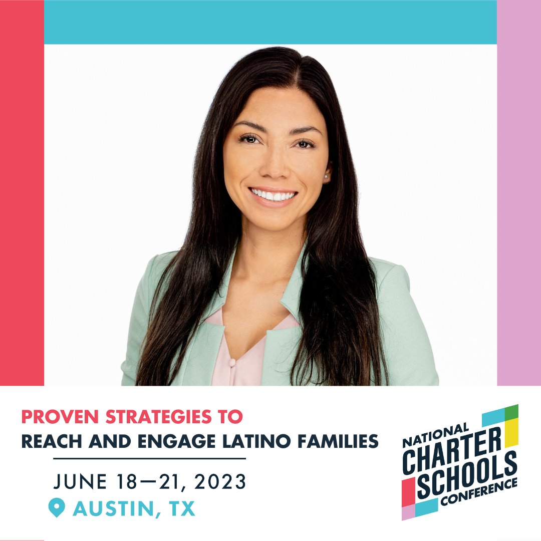 🔈Join us at the 2023 National Charter Schools Conference organized by @charteralliance for an enriching session led by @krissia_spivey. Discover effective strategies to reach and engage Latino and Hispanic families.
#NCSC23

Learn more 👉 bit.ly/3CqpvmV