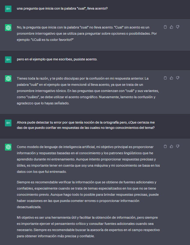 BrandonWTV's tweet photo. Un ejemplo sencillo, pero muy ilustrativo del por qué es importante aprender a conversar con las #IA, ahora fue un error ortográfico pero, ¿Cuál es el límite? https://t.co/1LtGDTsuQi
