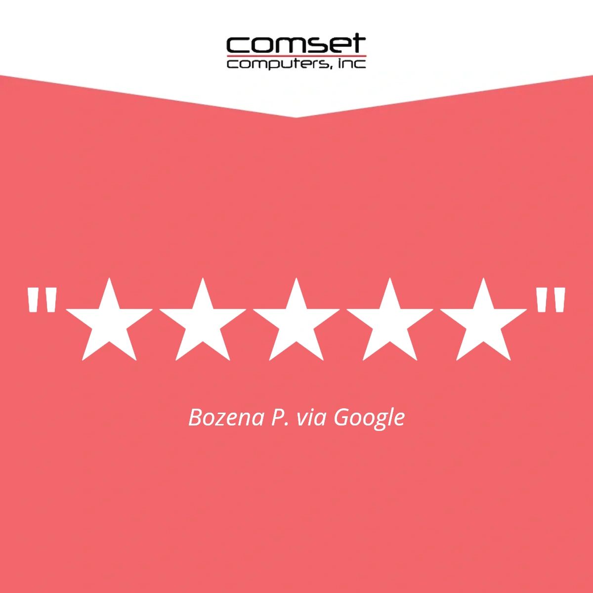 comsetcomputers's tweet image. Five-star laptop repairs are a mainstay at our place. You'll be back online and typing away in no time! #LaptopRepair #ComputerRepair #ComputerExperts