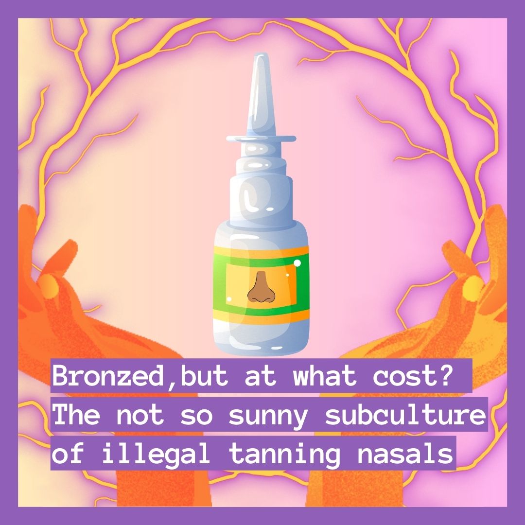 weareskinmag's tweet photo. Find out more about the beauty industry's new illegal craze—Tanning Nasals. Keep your eyes peeled for when  SKiN launches next week! https://t.co/3qKEorPE9I