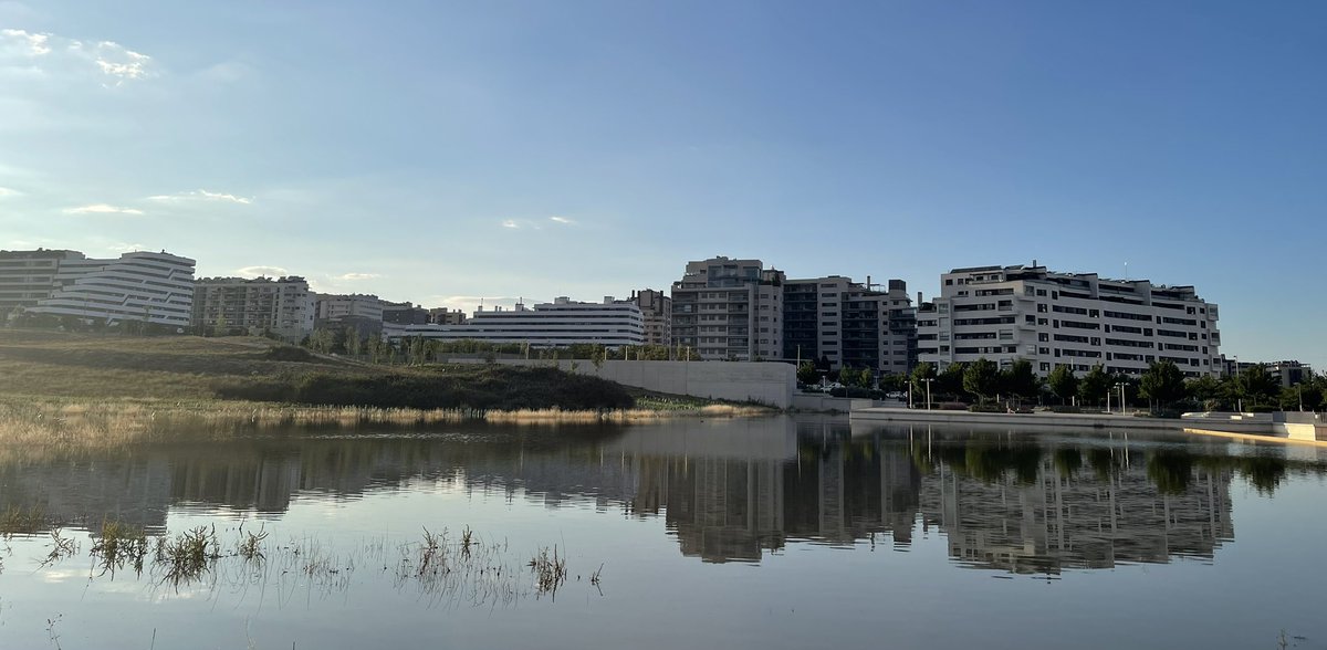 RaquelPL14's tweet image. Bonito bonito el lago espejo de #Valdebebas