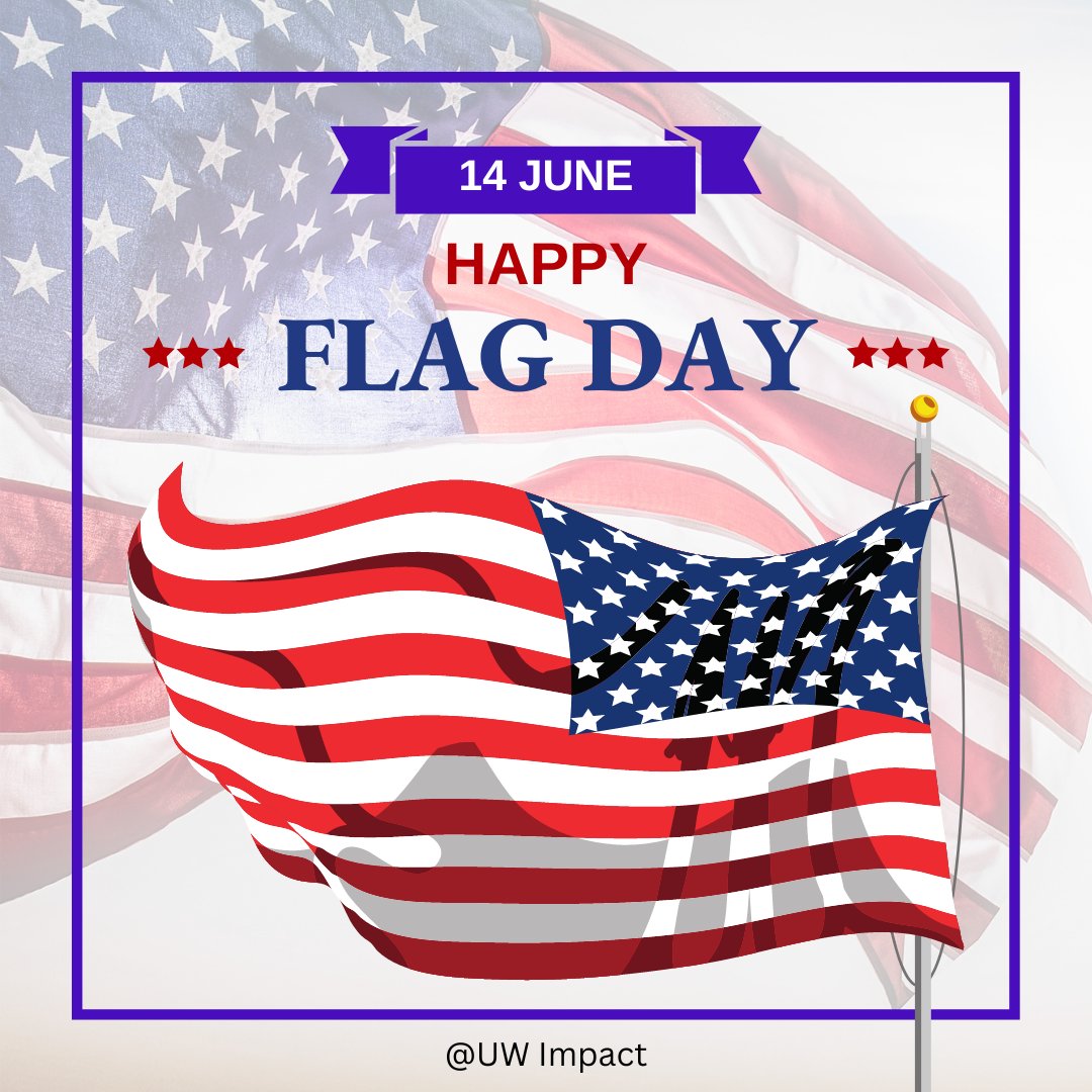 Join us in celebrating Flag Day 2023 and commemorating the stars and stripes. 

#HuskiesForever #HigherEducationMatters #UW #WashingtonState #waedu #waleg #uwalum