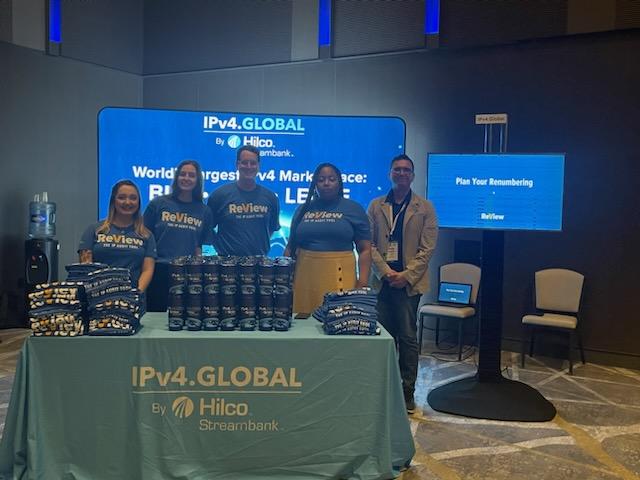 6connect's tweet photo. Catch the ReView preview at #NANOG88? Our exciting collaboration with @Ipv4G is a first-of-its-kind audit tool -- and it's FREE. Say hi! 👋 https://t.co/wBcu2MXGan