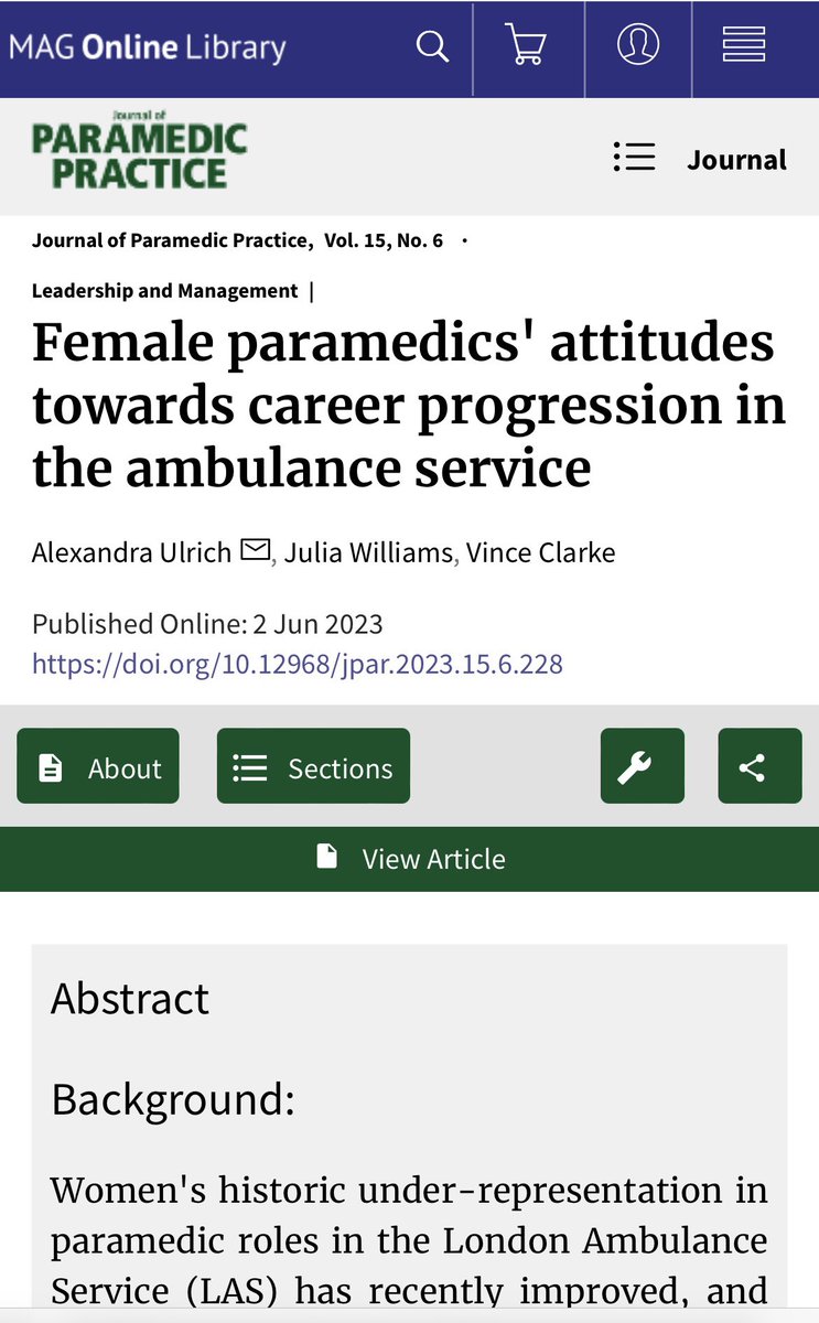 Often, published research doesn’t provide the ‘backstory’ to how the research idea came about. 

I’ve just published this paper which I’m very proud of and wanted to share it with you. 

So here’s a little story about how it came about. 🧵 

magonlinelibrary.com/doi/abs/10.129…
