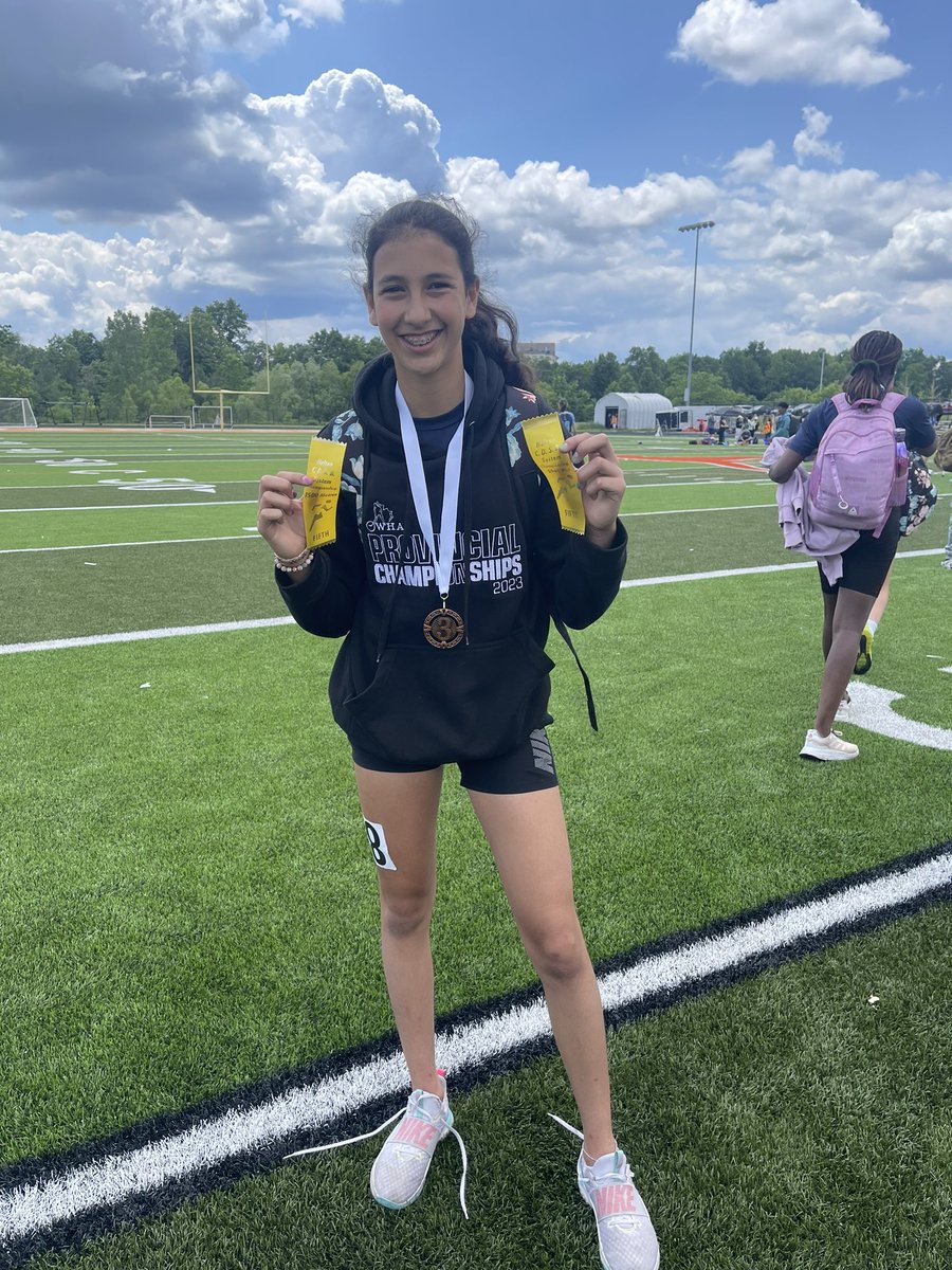 5th place in shot put!