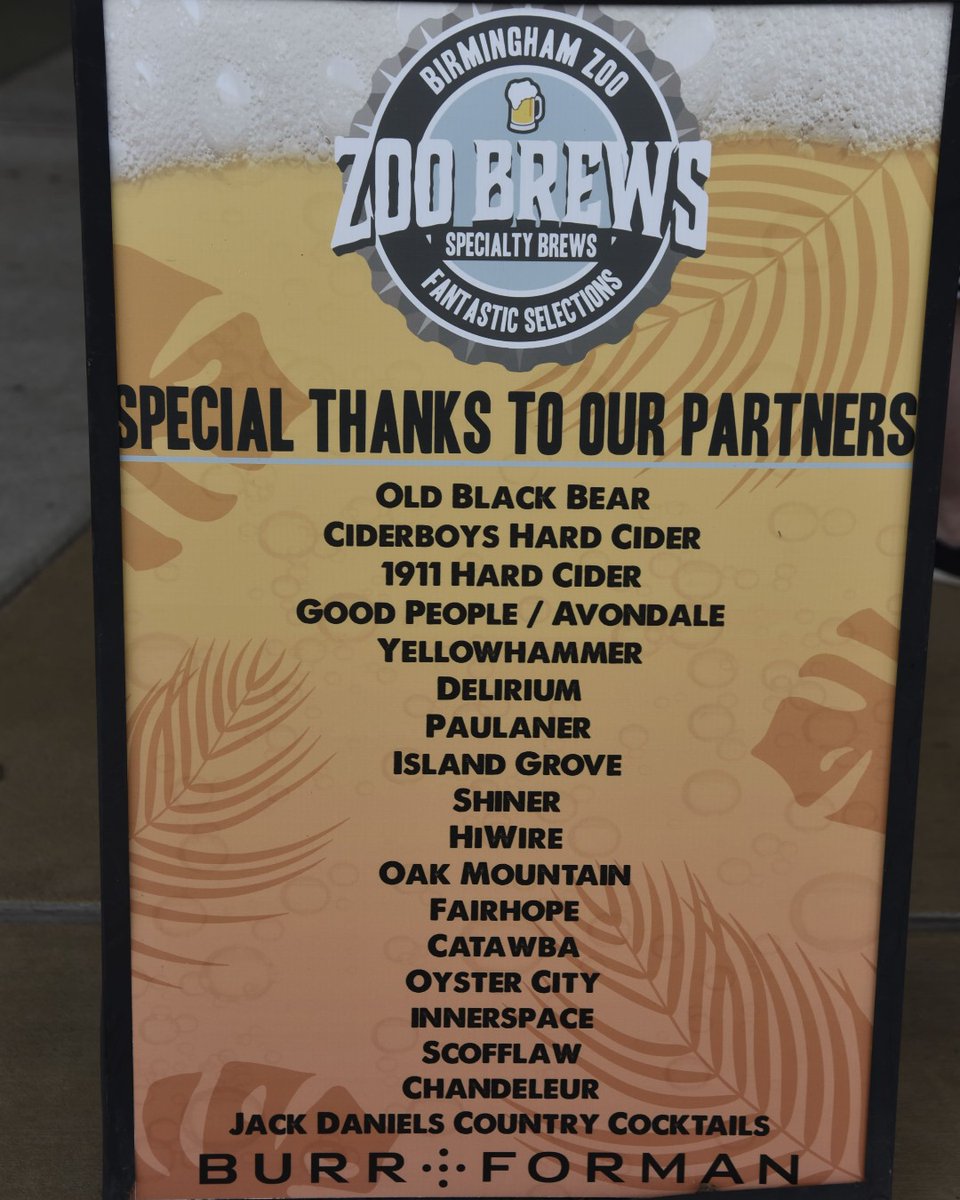 BirminghamZoo's tweet photo. 🍻Thank you to everyone who came out and joined us for this year's Zoo Brews!
👉Please check our events page here for updates: https://t.co/9EQeemxGVW
#BirminghamZoo #BhamZoo #BhamThingsToDo #LiveEvent #BirminghamEvents #ZooHappenings #ZooBrews #Oktoberfest #FairytalesandFrogs https://t.co/hQr4qmonDv